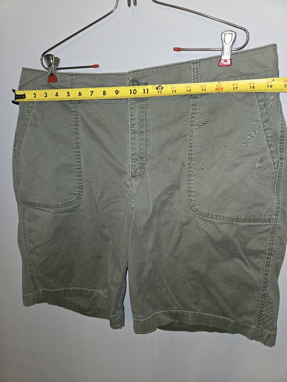 Lane Bryant Green Bermuda Shorts